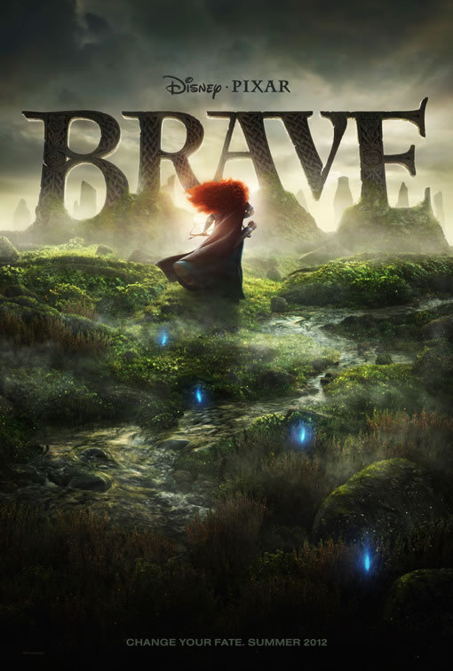 Pixar, Brave, Poster, Merida, Disney